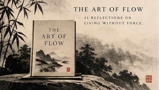 The Art of Flow — 21 Reflections on Living Without Force, book concept
